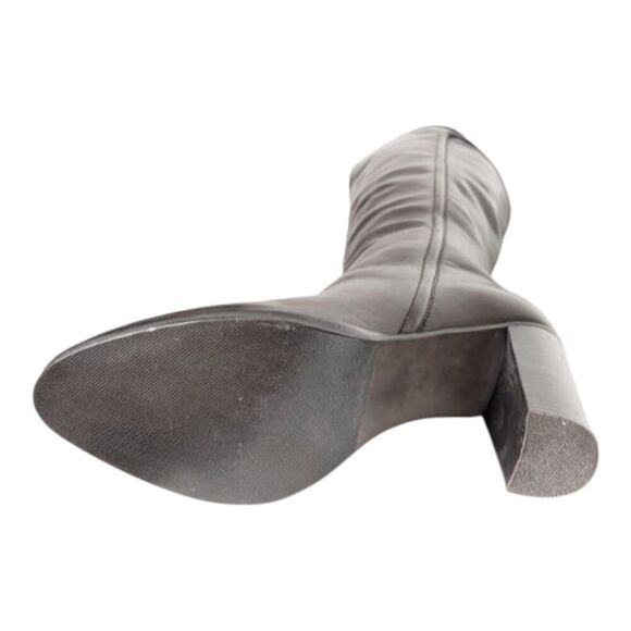 BRUNO PREMI Tall Brown Leather Heeled Boot Size 38 (US 7.5) - Picture 9 of 9